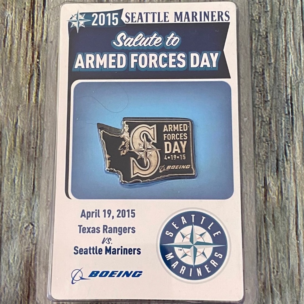 New 2015 Seattle Mariners MLB Military Night Challenge Coin